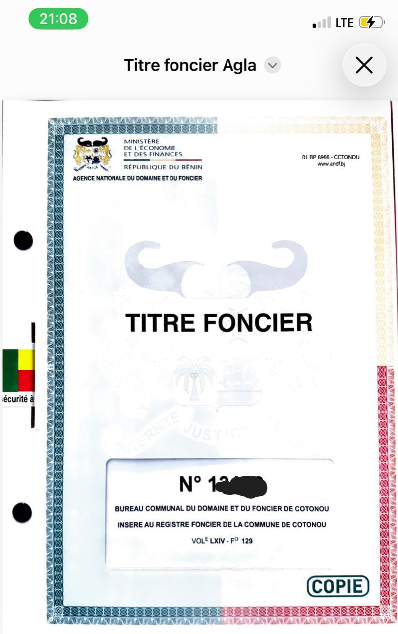 Parcelle à vendre